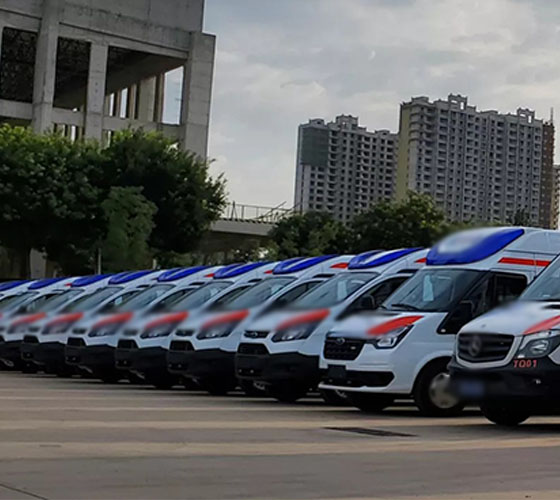 龙港市服务车队展示